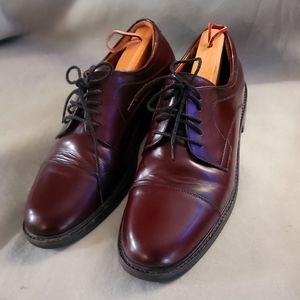 Johnston and Murphy Brown Leather Oxford Shoes